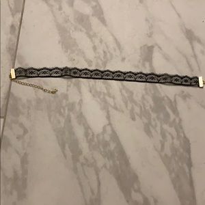 BLACk LACE CHOKER